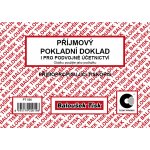 Baloušek Tisk PT030 Příjmový pokladní doklad, podvojné účetnictví, A6, samopropisovací – Hledejceny.cz