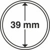 Leuchtturm kruhové kapsle na mince Vnitřní průměr 39 mm 10 Ks