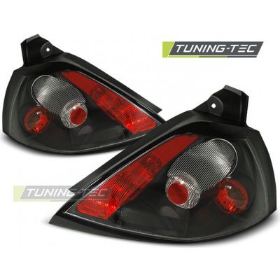 ZADNÍ SVĚTLOMETY, SVĚTLA, LAMPY RENAULT MEGANE HATCHBACK, 2003-2005, ČIRÉ, ČERNÉ BLACK – Hledejceny.cz