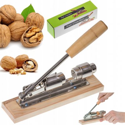 Louskáček na ořechy na kovovém podstavci – Sleviste.cz