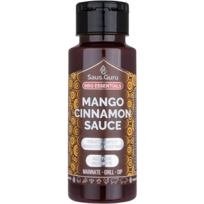 Saus.Guru BBQ grilovací omáčka Mango Cinnamon 250 ml