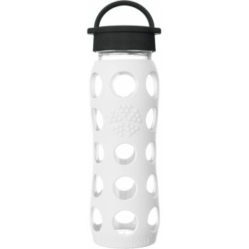 Lifefactory skleněná láhev s klasickým uzávěrem 650 ml