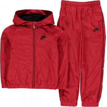 Nike Shut Out Tracksuit Infant Boys University Red