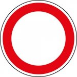Manutan Dopravní značka Zákaz vjezdu všech vozidel (v obou směrech) (B1) – Sleviste.cz