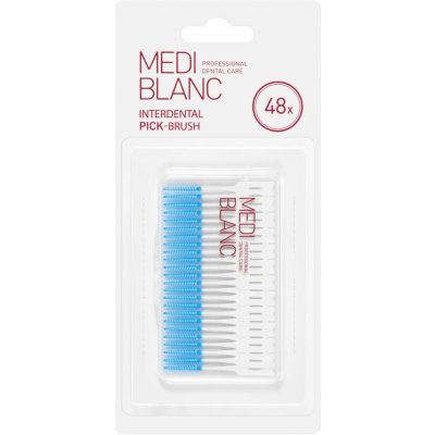 MEDIBLANC Interdental Pick-brush dentální párátka 48 ks – Sleviste.cz