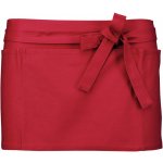 Kariban Zástěra Barman Bistro Style K886 1TE-K886-Red-uni Červená – Hledejceny.cz