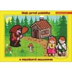 Teddies deskové O Perníkové Chaloupce 26 x 17 cm Moje první pohádky 24 dílků – Hledejceny.cz