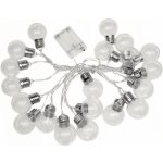 LED21 ZD93 LED girlanda kuličky 3xAA 20 LED diod Teplá bílá – Hledejceny.cz