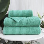 XPOSE Froté ručník DEVON - zelený 50 x 90 cm