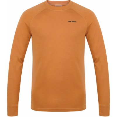 Husky merino mikina Aron M mustard – Hledejceny.cz