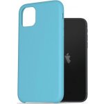 Pouzdro AlzaGuard Premium Liquid Silicone Case iPhone 11 modré – Zboží Mobilmania