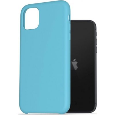 Pouzdro AlzaGuard Premium Liquid Silicone Case iPhone 11 modré – Zboží Mobilmania