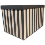 Hit Krabice úložná s víkem - 56 x 37 x 36 cm / 2 ks 30210 – Zboží Živě