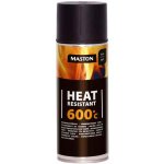 Maston spray HEAT RESISTANT 600°C BLACK MATT černá matná 400ml – Sleviste.cz