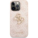 Pouzdro Guess PU 4G Metal Logo iPhone 13 Pro Max růžové – Zbozi.Blesk.cz