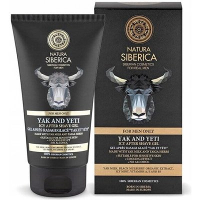 Natura Siberica Yak and Yeti Men Cooling gel po holení 150 ml – Zboží Dáma