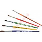 SPOKAR Štětec školní kulatý 7102, dřevěné lakované držadlo, C 6 – Hledejceny.cz