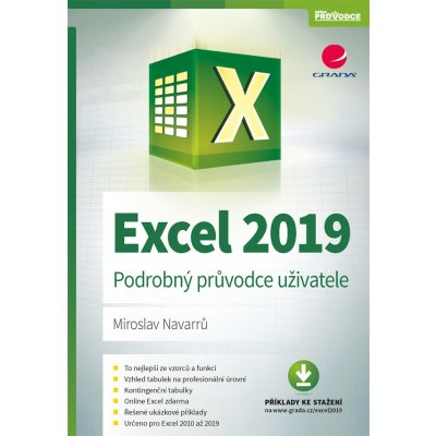 Excel 2019 - Podrobný průvodce uživatele - Navarrů Miroslav – Sleviste.cz