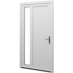 Aluplast jednokřídlové hlavní vchodové dveře bílé 12 Levé 100 x 200 cm – Hledejceny.cz