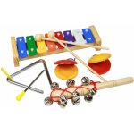 BINO Set hudební s trianglem v tašce 4v1 – Hledejceny.cz