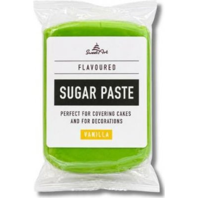 SweetArt Fondán na dort Green vanilkový 250 g – Sleviste.cz