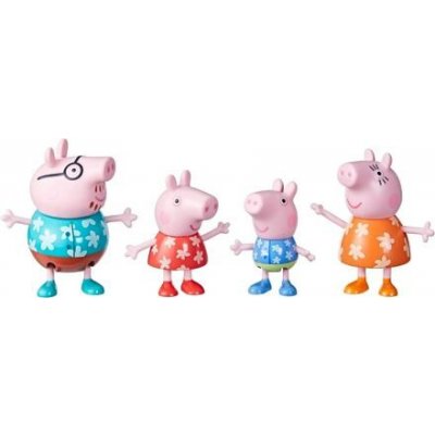 Hasbro Prasátko Peppa Rodinné balení figurek na dovolené – Zbozi.Blesk.cz