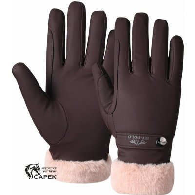 HV Polo GARNET Zimní rukavice Hnědá – Zboží Dáma