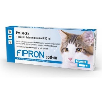 Fipron Spot-on Cat 50 mg 3 x 0,5 ml