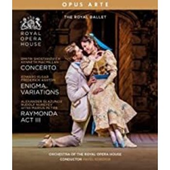 Concerto/Enigma Variations/Raymonda Act III: Royal Ballet BD