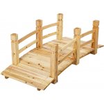 Garthen 90413 Zahradní dřevěný můstek 150 x 67 x 55 cm, nosnost 150 kg – Zboží Mobilmania