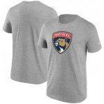 Fanatics pánské tričko Florida Panthers NHL Primary Logo Graphic T-Shirt Sport Gray Heather – Zboží Mobilmania