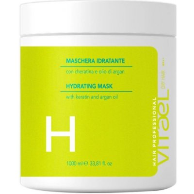 Vitalfarco Vitael Dry Hydratační maska s keratinem a arganovým olejem 1000 ml – Zboží Dáma