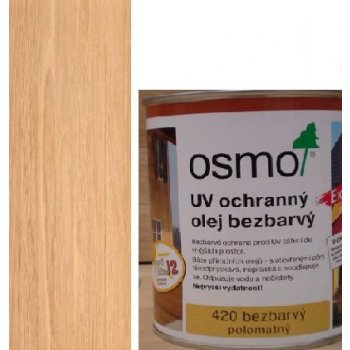 Osmo 420 UV ochranný olej Extra 0,75 l Bezbarvý