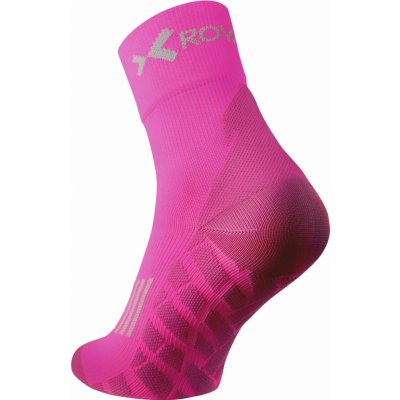 Royal Bay Sportovní ponožky HIGH-CUT neonově růžová