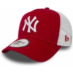 New Era 9FORTY AFRAME CLEAN TRUCKER NEW YORK YANKEES červená 11588488 – Hledejceny.cz