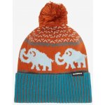 Mammut Zimní čepice Retro Beanie deep teal/autumn larice – Hledejceny.cz