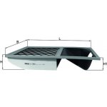 Vzduchový filtr MAHLE LX 3583 – Hledejceny.cz