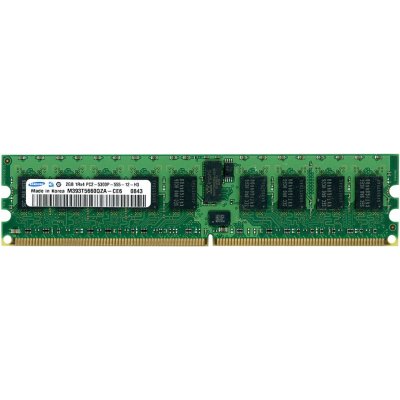 SAMSUNG 2GB DDR2-667MHz REG ECC M393T5660QZA-CE6 – Zboží Mobilmania