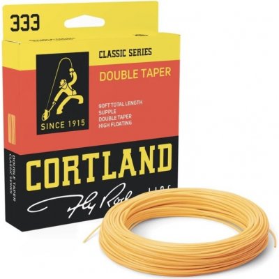 Cortland muškařská šnůra 333 Classic Floating Double Mango Orange DT5F 90ft – Zboží Mobilmania