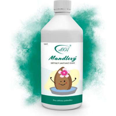 AKH Dětský mycí olej pro citlivou pokožku mandlový 1000 ml – Zboží Dáma