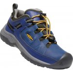 Keen Targhee Low Wp Youth blue depths/forest night – Zboží Mobilmania