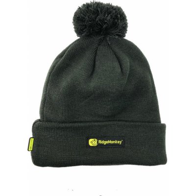 RidgeMonkey Čepice APEarel Bobble Beanie Hat Green – Sleviste.cz