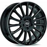 MSW 30 8,5x18 5x112 ET35 gloss black diamond lip | Zboží Auto