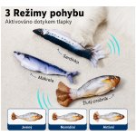 MaxZoo Interaktivní rybka 18 cm / 3 ks – Hledejceny.cz