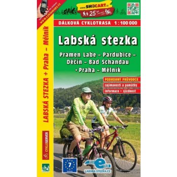 Labská stezka dálková cyklotrasa 1:100T