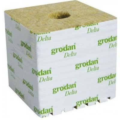 Grodan Pěstební kostka Delta 32 150 x 150 x 142 mm s velkou dírou 48 ks – Hledejceny.cz