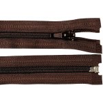 Spirálový zip No 5 délka 30 cm bundový POL Varianta: 304 hnědá čokoládová, Balení: 1 ks 13172/3781/103849 – Hledejceny.cz