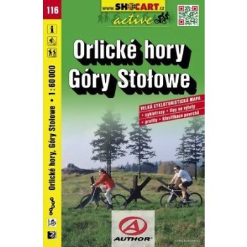 M CYKLOMAPA 116 ORLICKÉ HORY GÓRY STOLOWE 1:60 000