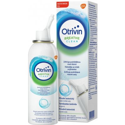 Otrivin Breathe Clean sprej 100 ml – Zboží Dáma