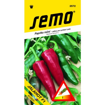 SEMO Paprika zel. pálivá F1 - Jalahot F1 rychl,pole 15s /SHU 10 000/